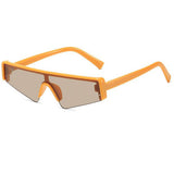 Boogzel Apparel Y2K Slim Visor Sunglasses, view 4
