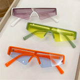 Boogzel Apparel Y2K Slim Visor Sunglasses, view 5