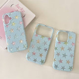 Boogzel Apparel Y2K Sparkle Stars iPhone Case, view 3