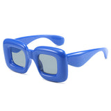 Boogzel Apparel Y2K Square Candy Sunglasses, view 3
