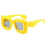 Boogzel Apparel Y2K Square Candy Sunglasses, view 5