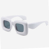 Boogzel Apparel Y2K Square Candy Sunglasses, view 6