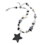 Boogzel Apparel Y2K Star Beaded Necklace, view 2