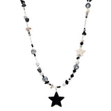 Boogzel Apparel Y2K Star Beaded Necklace, view 3