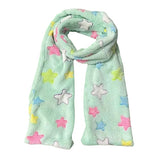 Boogzel Apparel Y2K Star Fluffy Scarf, view 2