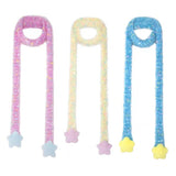 Boogzel Apparel Y2K Star Fairy Fuzzy Scarf, view 3