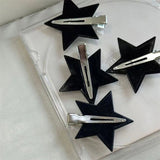 Boogzel Apparel Y2K Star Hair Clips Set, view 2