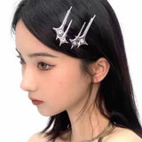 Boogzel Apparel Y2K Star Hair Clips, view 3