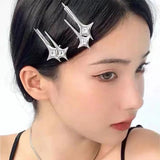 Boogzel Apparel Y2K Star Hair Clips, view 4