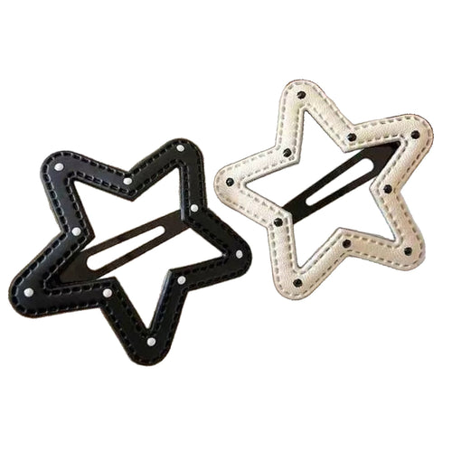 Boogzel Apparel Y2K Star Polka Dot Hair Clip