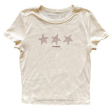 Boogzel Apparel Y2K Star Print Baby Tee, view 3