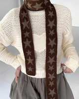 Boogzel Apparel Y2K Star Skinny Scarf, view 2