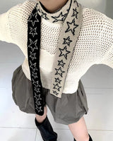 Boogzel Apparel Y2K Star Skinny Scarf, view 5