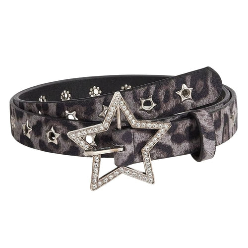 Boogzel Apparel Y2K Star Studded Belt