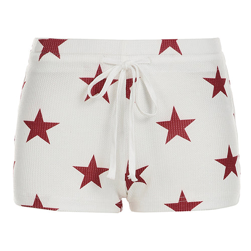 Boogzel Apparel Y2K Stars Micro Shorts