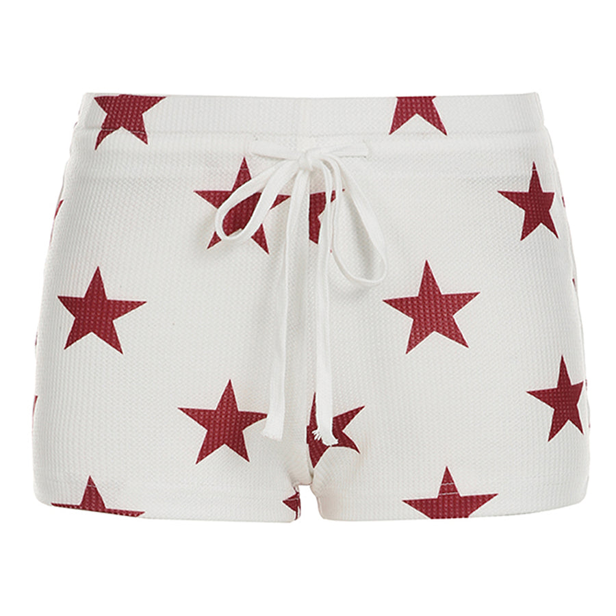 Boogzel Apparel Y2K Stars Micro Shorts