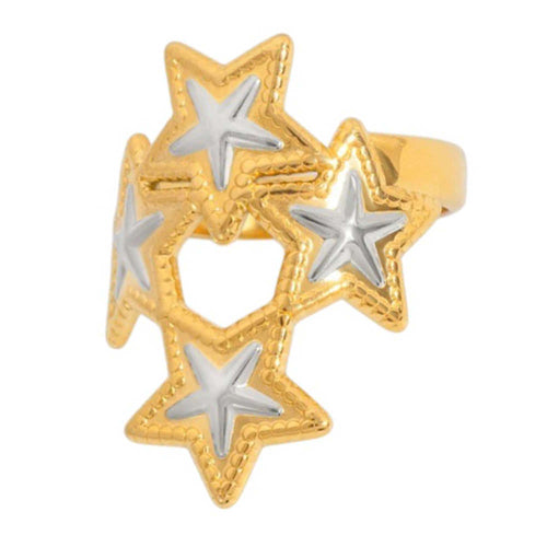 Boogzel Apparel Y2K Stars Ring