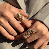 Boogzel Apparel Y2K Stars Ring, view 5