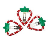 Boogzel Apparel Y2K Strawberry Hair Clips Set, view 2