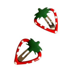 Boogzel Apparel Y2K Strawberry Hair Clips Set, view 4