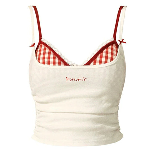 Boogzel Apparel Y2K Style Forever 18 Tank Top