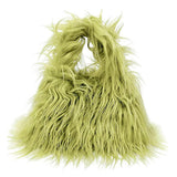 Boogzel Apparel Y2K Style Fuzzy Mini Bag, view 2
