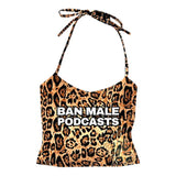 Boogzel Apparel Y2K Style Podcasts Halter Top, view 6