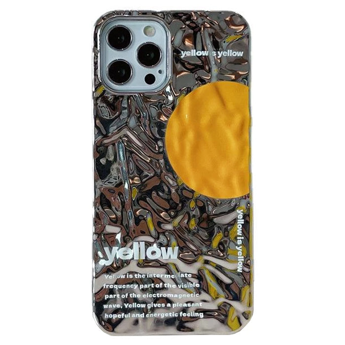 Boogzel Apparel Yellow Color iPhone Case
