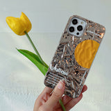 Boogzel Apparel Yellow Color iPhone Case, view 2
