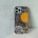 Boogzel Apparel Yellow Color iPhone Case, view 3