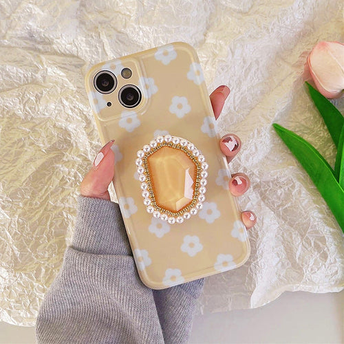 Boogzel Apparel Yellow Daisies iPhone Case