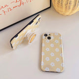 Boogzel Apparel Yellow Daisies iPhone Case, view 3