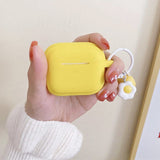 Boogzel Apparel Yellow Egg AirPods Case, view 2