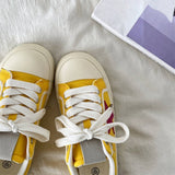 Boogzel Apparel Yellow & Red Star Sneakers, view 5