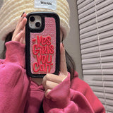 Boogzel Apparel Yes Girls iPhone Case, view 3