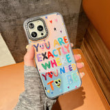 Boogzel Apparel You Need To Be iPhone Case, view 3