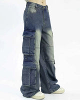 Boogzel Apparel Young & Single Cargo Jeans, view 4