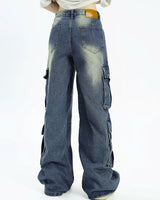 Boogzel Apparel Young & Single Cargo Jeans, view 5