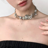 Boogzel Apparel Young & Single Charm Necklace, view 4