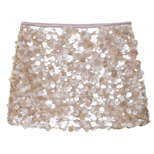 Boogzel Apparel Young & Single Sequin Mini Skirt