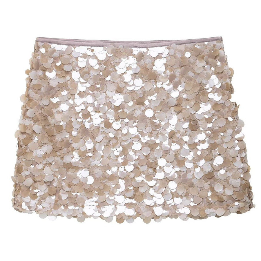 Boogzel Apparel Young & Single Sequin Mini Skirt
