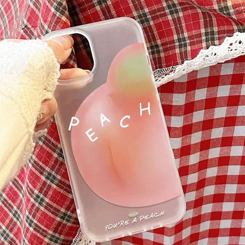 Boogzel Apparel You're A Peach iPhone Case