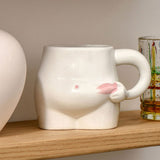 Boogzel Apparel Yummy Tummy Ceramic Mug, view 4