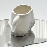 Boogzel Apparel Yummy Tummy Ceramic Mug, view 5