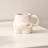 Boogzel Apparel Yummy Tummy Ceramic Mug, view 6