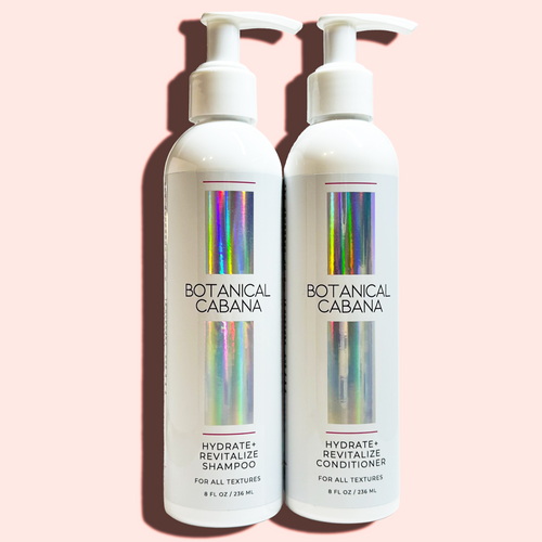 Botanical Cabana Hydrate + Revitalize Wash Day Duo