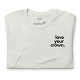 Botanical Cabana Love Your Crown Unisex T-Shirt, view 6
