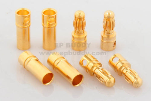 Buddy RC BuddyRC 3.5mm Bullet Connectors 4 Pairs
