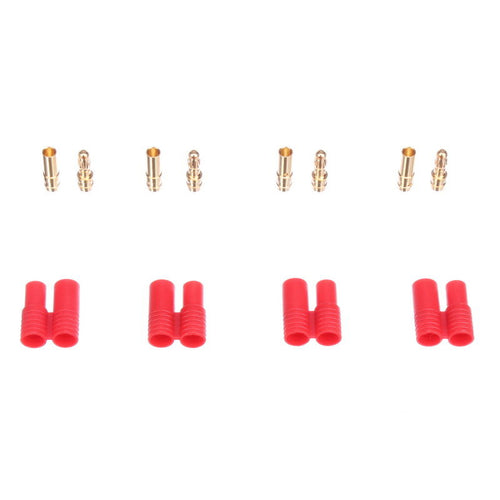 Buddy RC 3.5mm Bullet Connectors with Cases 4 Sets