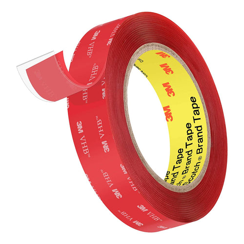 Buddy RC 3M VHB 4910 Clear Double Sided Tape 1 inch Wide 10 Foot Long